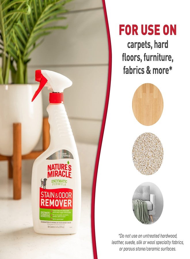 نايتشرز ميريكل مزيل بقع وروائح الكلاب من ناتشرز ميراكل، تركيبة إنزيمية للفوضى اليومية، 24 أونصة سائلة - Image 5